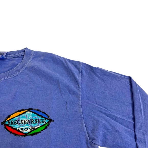 Breckenridge Long Sleeve T Shirt Multi Color Logo - Picture 8 of 16